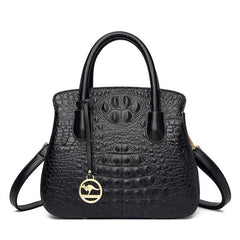 Leather Shoulder Large Capacity Luxury Handbag Mssza