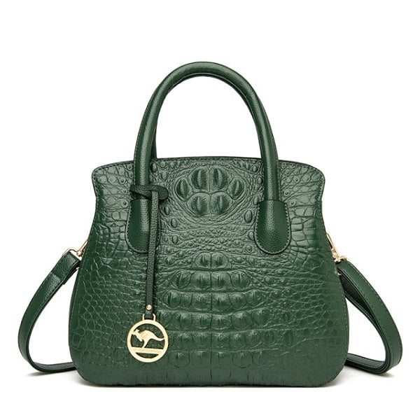 Leather Shoulder Large Capacity Luxury Handbag Mssza