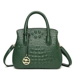 Leather Shoulder Large Capacity Luxury Handbag Mssza
