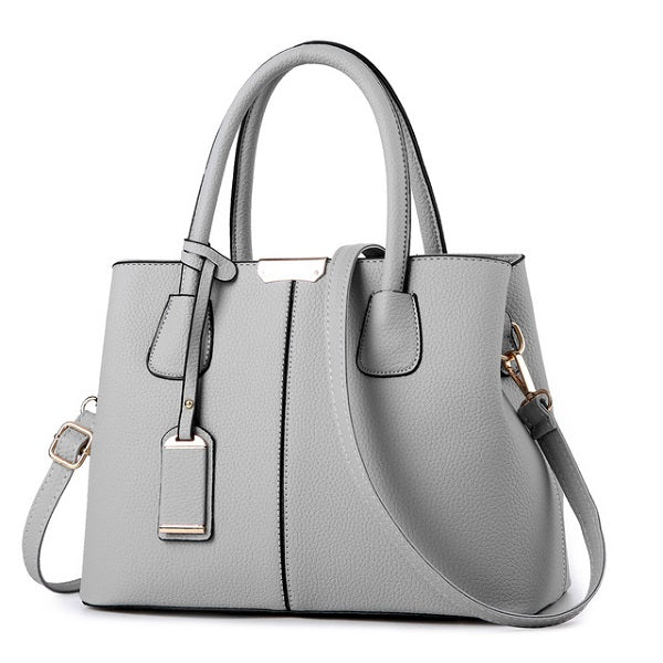 Leather for Luxury Designer Top-Handle handbags Mssza