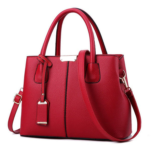 Leather for Luxury Designer Top-Handle handbags Mssza