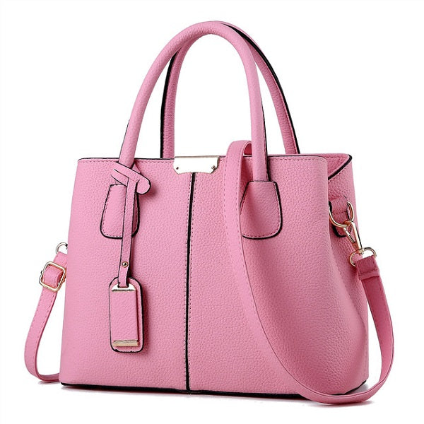 Leather for Luxury Designer Top-Handle handbags Mssza
