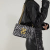 Leopard print PU Leather Chain Mobile Phone Purses Crossbody Handbag Mssza