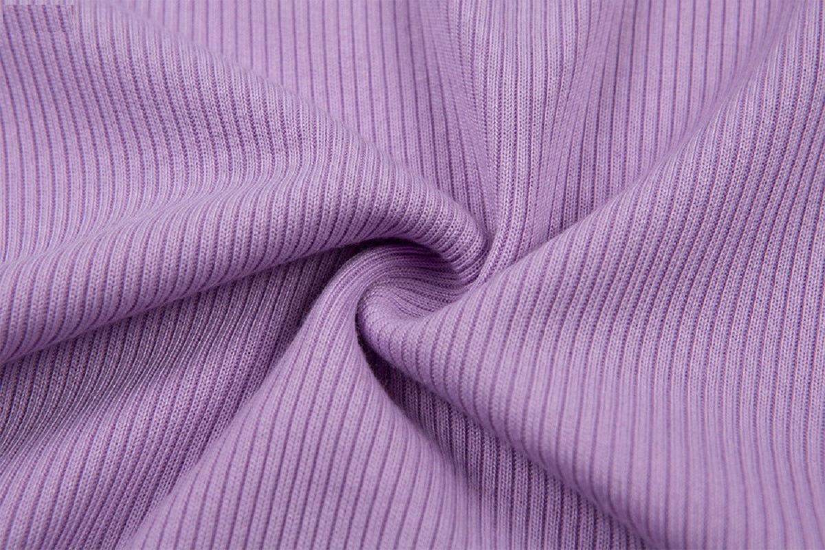 Letter Embroidery Turtleneck T-shirt Mssza