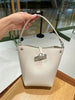 Litchi Pattern Simple and Versatile One Shoulder Cross Shoulder Bamboo Bucket Bag Mssza