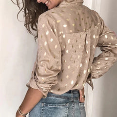 Long Sleeve Print Shirts Mssza