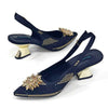 Lucky Star Bag With Elegant Pointed Tip Evening Party Shoes And Bag Set Mssza