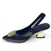 Lucky Star Bag With Elegant Pointed Tip Evening Party Shoes And Bag Set Mssza