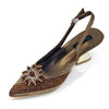 Lucky Star Bag With Elegant Pointed Tip Evening Party Shoes And Bag Set Mssza