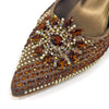 Lucky Star Bag With Elegant Pointed Tip Evening Party Shoes And Bag Set Mssza