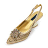 Lucky Star Bag With Elegant Pointed Tip Evening Party Shoes And Bag Set Mssza