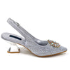 Lucky Star Bag With Elegant Pointed Tip Evening Party Shoes And Bag Set Mssza