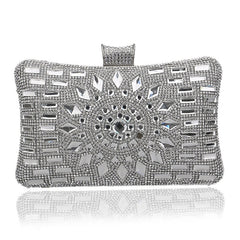 Luxurious Diamonds Lady Clutch Bags Mssza