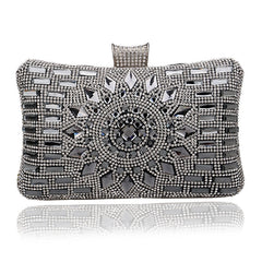 Luxurious Diamonds Lady Clutch Bags Mssza