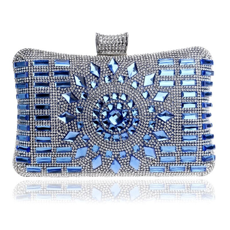 Luxurious Diamonds Lady Clutch Bags Mssza