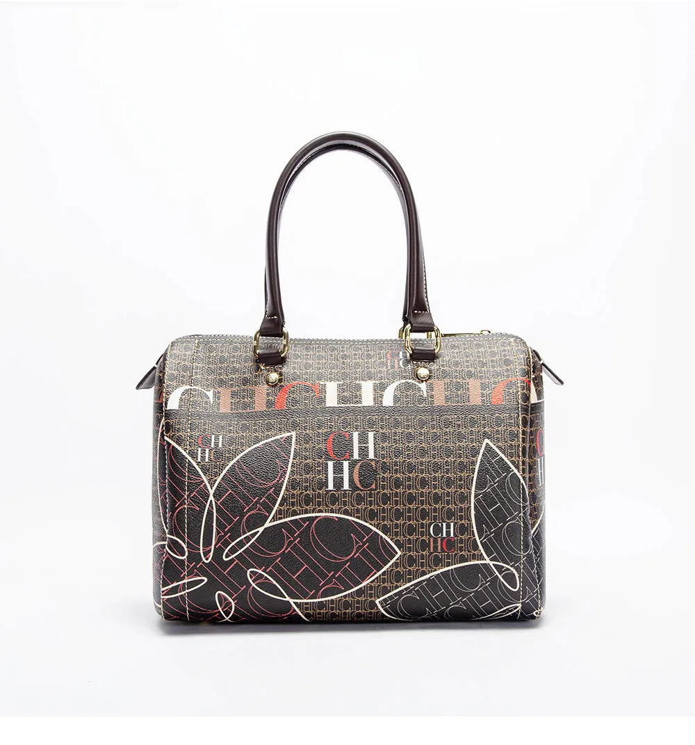 Luxury Brand Designer Large Capacity Exquisite Floral Pattern Travel Banquet High Grade Bucket Handbag Mssza