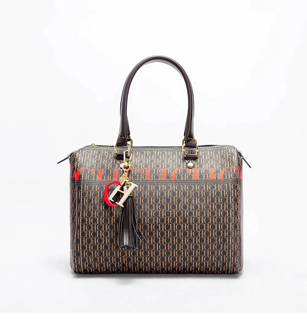 Luxury Brand Designer Large Capacity Exquisite Floral Pattern Travel Banquet High Grade Bucket Handbag Mssza