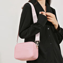 Luxury Brand Leather Designer Solid Color Versatile Messenger Shoulder Tote Bags Mssza