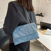 Luxury Chain Quilted Tote Crossbody Jeans Denim Bags Mssza
