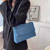 Luxury Chain Quilted Tote Crossbody Jeans Denim Bags Mssza