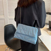Luxury Chain Quilted Tote Crossbody Jeans Denim Bags Mssza