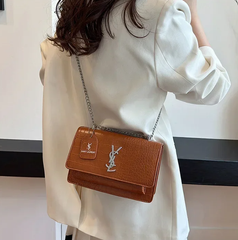 Luxury Chain Small Square High Quality Flip Shoulder Bag Mssza