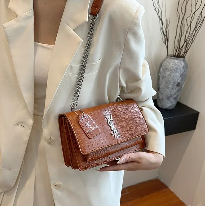 Luxury Chain Small Square High Quality Flip Shoulder Bag Mssza