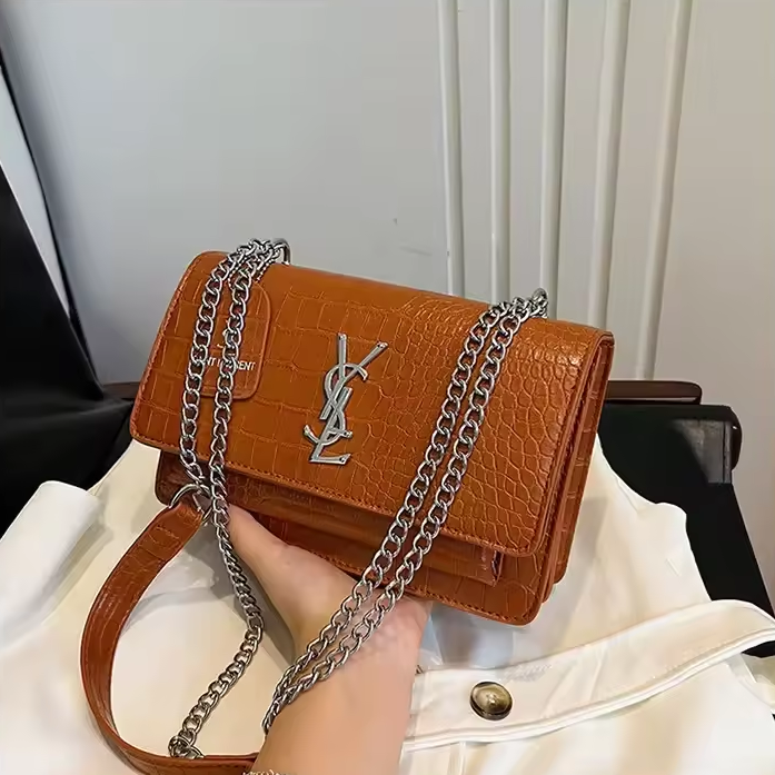 Luxury Chain Small Square High Quality Flip Shoulder Bag Mssza