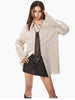 Luxury Cool Distressed Brown Pu Leather Shorts Low Waist Short Mini Skirt Mssza