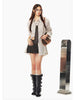 Luxury Cool Distressed Brown Pu Leather Shorts Low Waist Short Mini Skirt Mssza