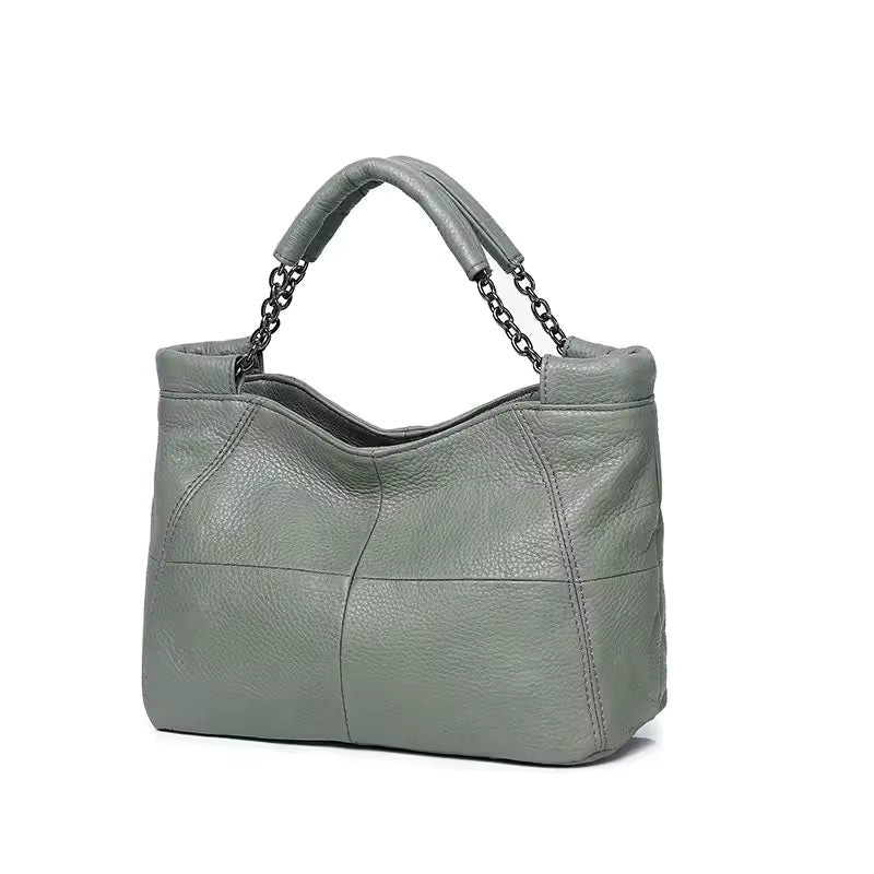Luxury Cow Leather Saddle Mini Tote Cute Messenger Daily Purses Mssza