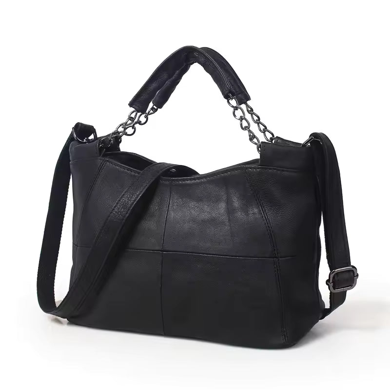 Luxury Cow Leather Saddle Mini Tote Cute Messenger Daily Purses Mssza