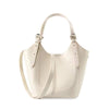 Luxury Cowhide Genuine Leather Bucket Tote Shoulder Small Handbags Mssza