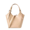 Luxury Cowhide Genuine Leather Bucket Tote Shoulder Small Handbags Mssza