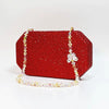 Luxury Crystal Rhinestone Butterfly Chain Wedding Party Christmas Clutch Evening Bag Mssza