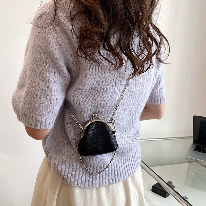 Luxury Cute Chain AG Designer Push Crossbody Mini Shoulder Lipstick Bag Mssza