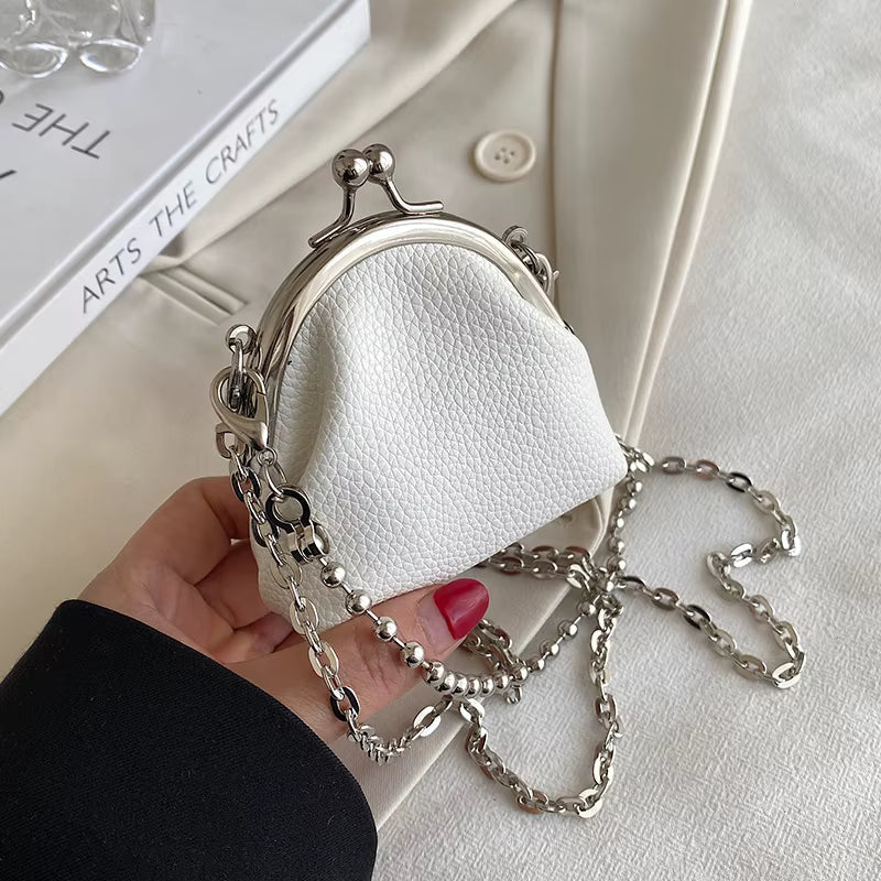 Luxury Cute Chain AG Designer Push Crossbody Mini Shoulder Lipstick Bag Mssza