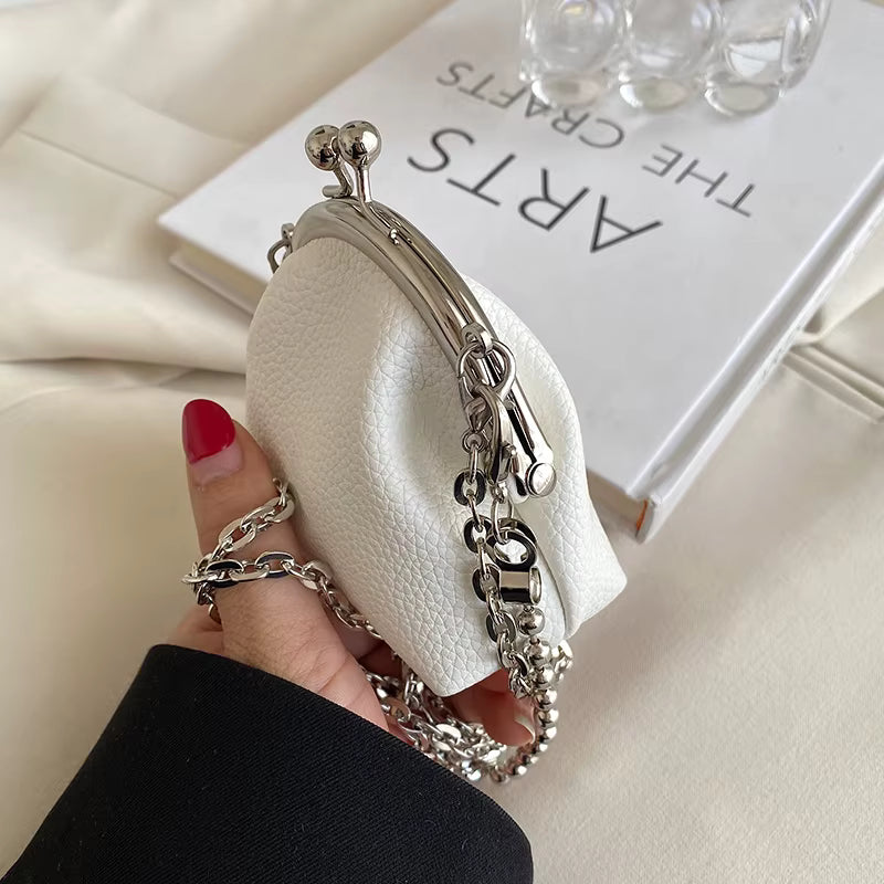 Luxury Cute Chain AG Designer Push Crossbody Mini Shoulder Lipstick Bag Mssza