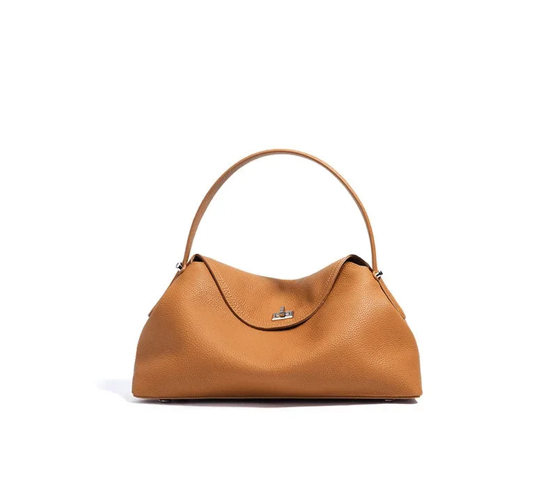 Luxury Deisgner Genuine Grade Cowhide Leather Shoulder Crossbody Handbag Mssza