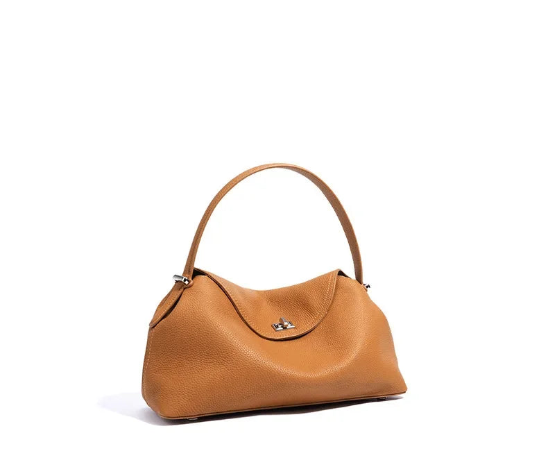 Luxury Deisgner Genuine Grade Cowhide Leather Shoulder Crossbody Handbag Mssza