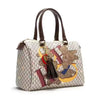 Luxury Design Appliques Colorful Printed Letter Commuter Crossbody Handbags Mssza