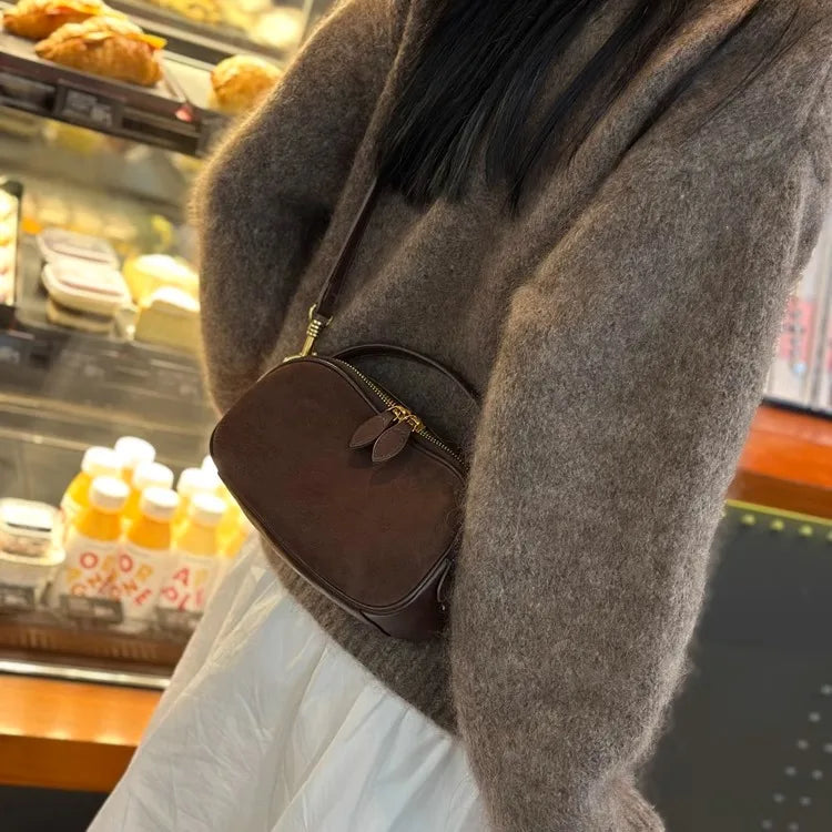 Casual Design High Quality Genuine Leather Shoulder Crossbody Bag Mssza