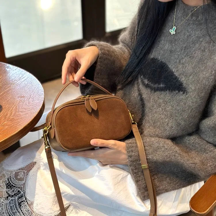 Casual Design High Quality Genuine Leather Shoulder Crossbody Bag Mssza