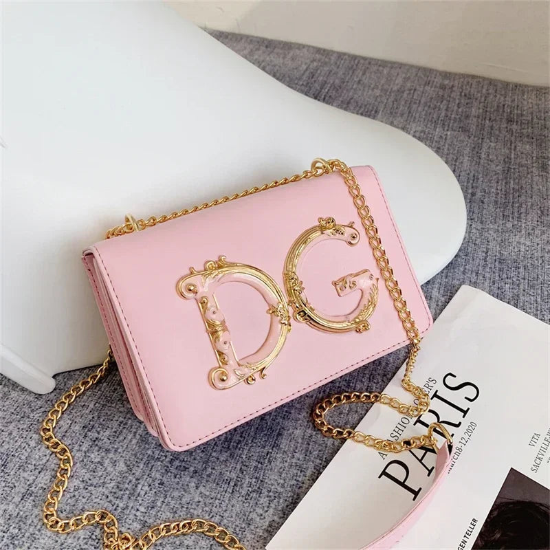 Luxury Design Polyester Lightweight Multi-purpose Chain Versatile Shoulder Sling Bag Mssza