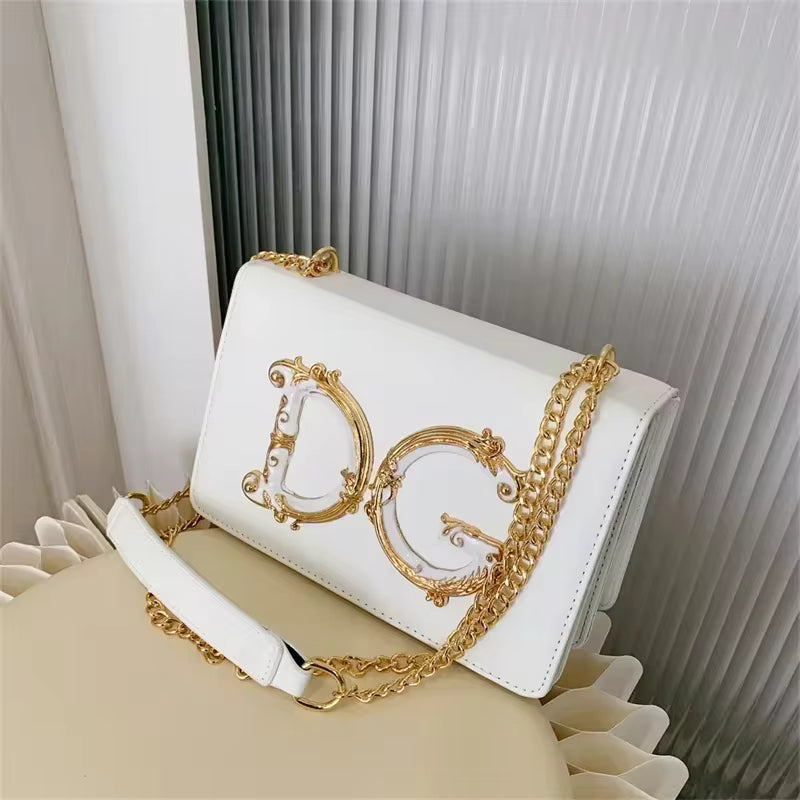 Luxury Design Polyester Lightweight Multi-purpose Chain Versatile Shoulder Sling Bag Mssza