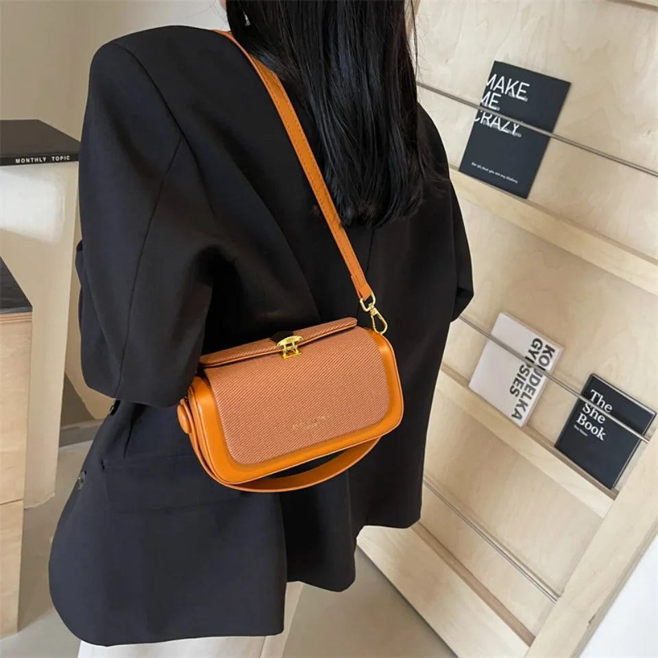 Casual Designer Box Shape Shoulder Satchels Small Tote Mini Square Crossbody Bags Mssza