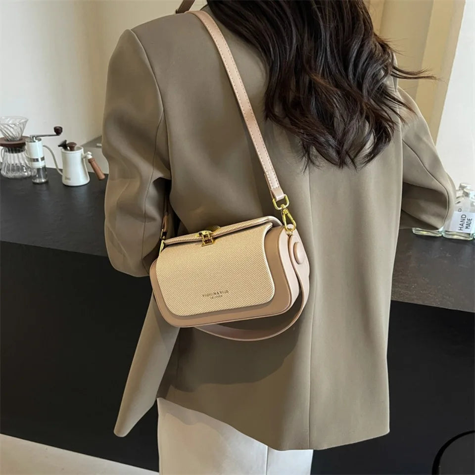 Casual Designer Box Shape Shoulder Satchels Small Tote Mini Square Crossbody Bags Mssza