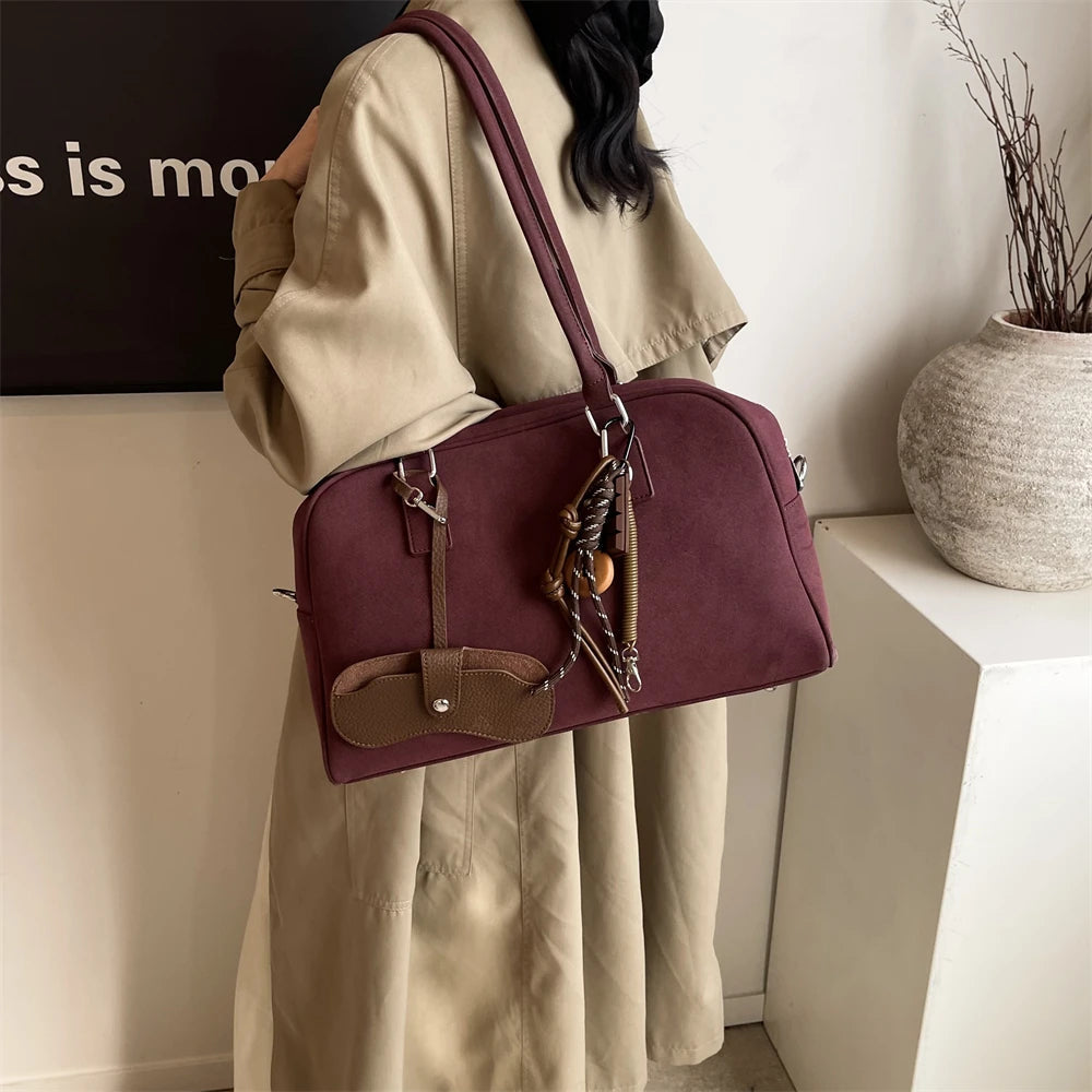 Luxury Designer Color Large Capacity With Long Strap Shoulder Crossbody Bowling Bags Mssza