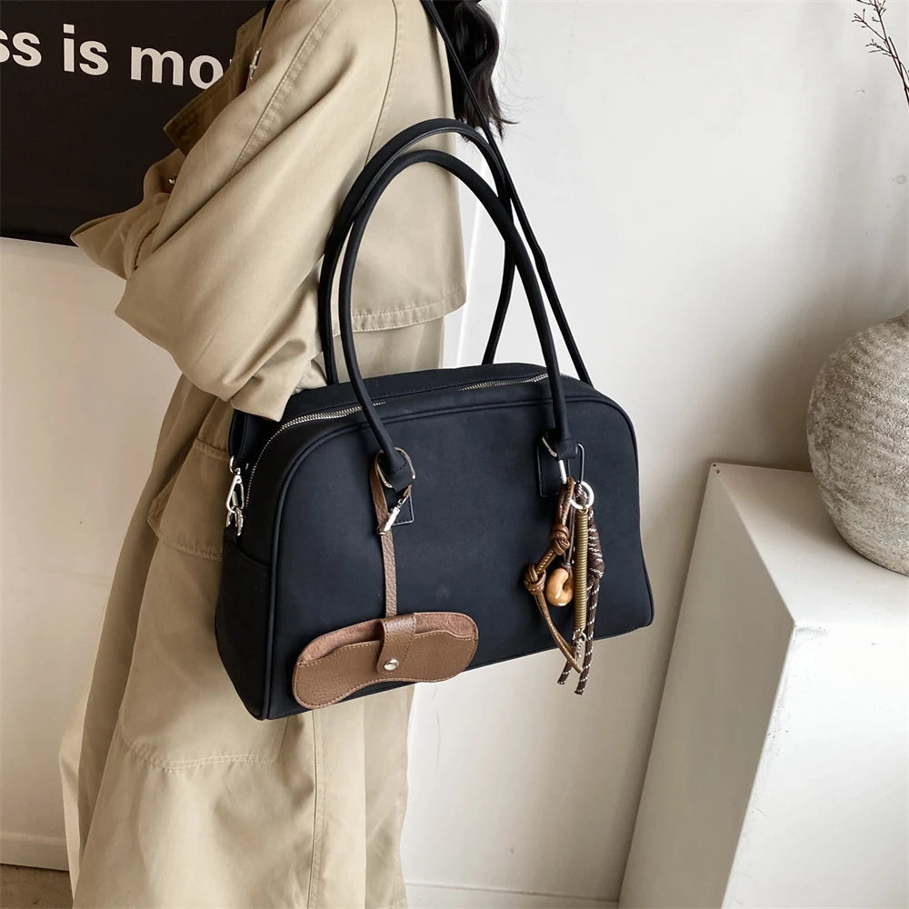 Luxury Designer Color Large Capacity With Long Strap Shoulder Crossbody Bowling Bags Mssza