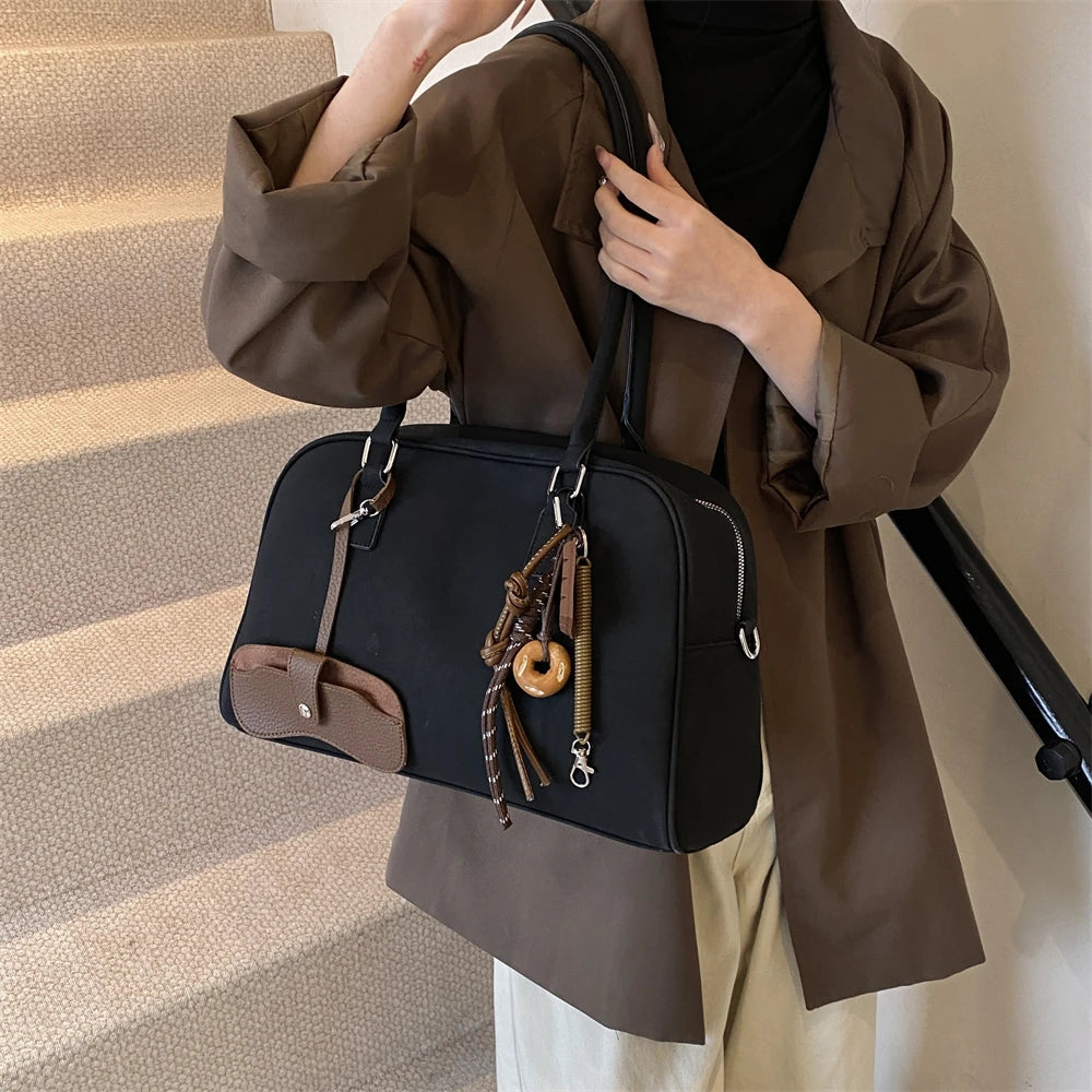 Luxury Designer Color Large Capacity With Long Strap Shoulder Crossbody Bowling Bags Mssza